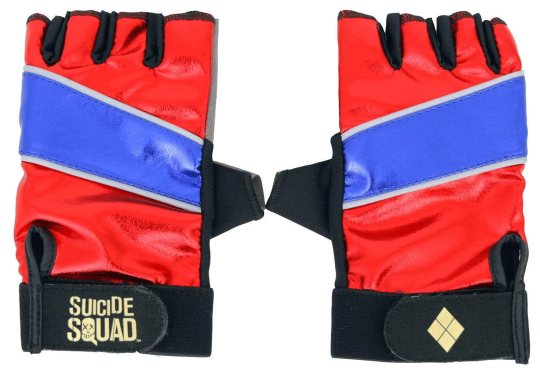 Concept One Gloves Harley Quinn Cosplay Accessory Two Glove Set 1 Concept One Gloves Harley Quinn Cosplay Accessory Two Glove Set