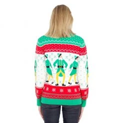 Ripple Junction Sweaters & Sweatshirts Elf Ginormous Ugly Christmas Sweater