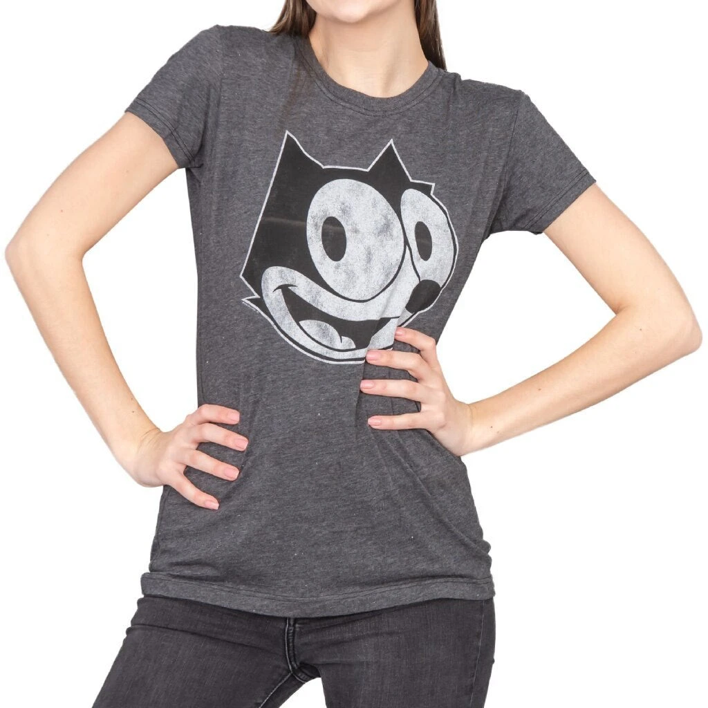 Life Clothing Shirts / Tops Felix The Cat Distressed Face T-shirt 1 Life Clothing Shirts / Tops Felix The Cat Distressed Face T-shirt