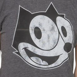 Life Clothing Shirts / Tops Felix The Cat Distressed Face T-shirt 7 Life Clothing Shirts / Tops Felix The Cat Distressed Face T-shirt