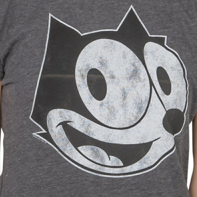 Life Clothing Shirts / Tops Felix The Cat Distressed Face T-shirt 4 Life Clothing Shirts / Tops Felix The Cat Distressed Face T-shirt