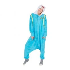 Underboss Finn The Human Hooded One Piece Pajama Pajamas / Underwear