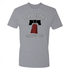 Costume Agent Paddy's Pub Flipadelphia Heather Grey T-shirt TV SHOWS