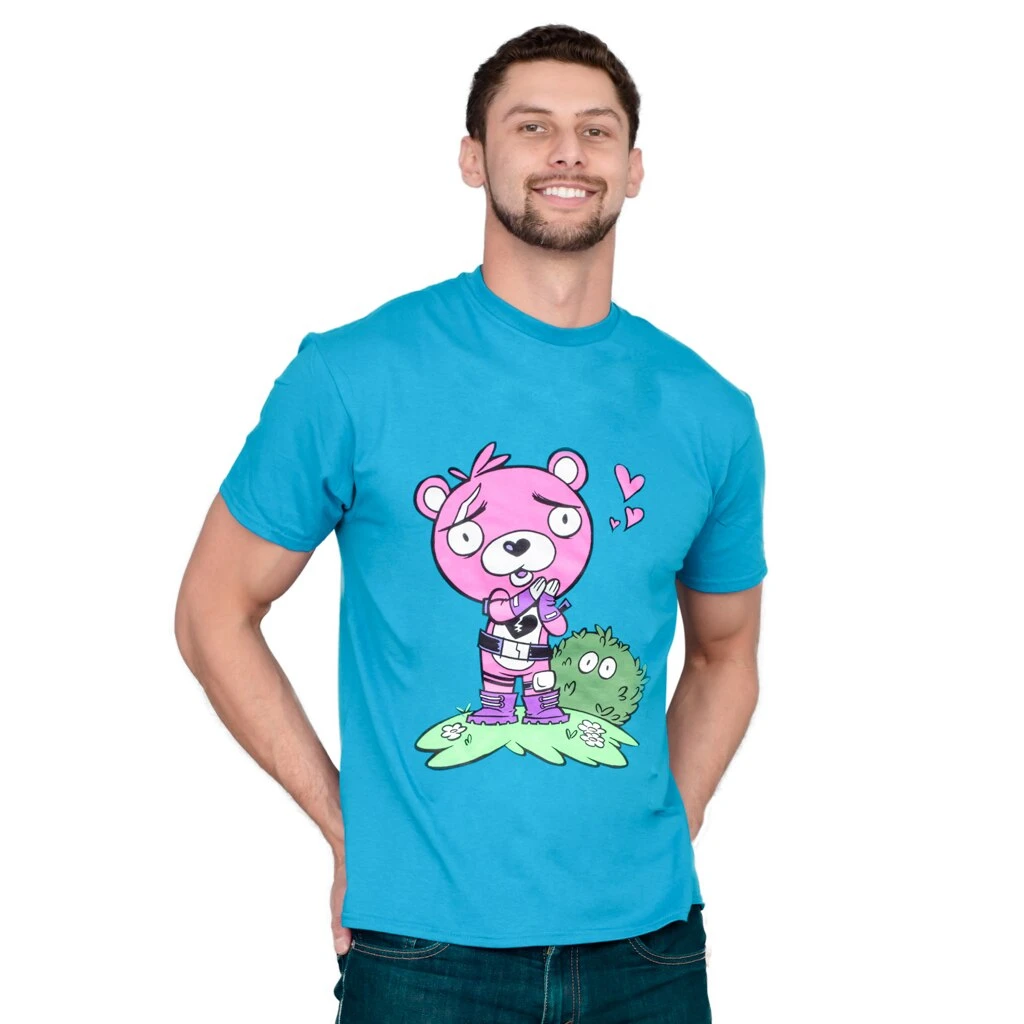 Mad Engine Fortnite Cuddle Team Leader Love Adult T-shirt 2 Mad Engine Fortnite Cuddle Team Leader Love Adult T-shirt