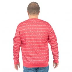 Costume Agent Sweaters & Sweatshirts Friends Central Perk Wreath Ugly Christmas Sweater