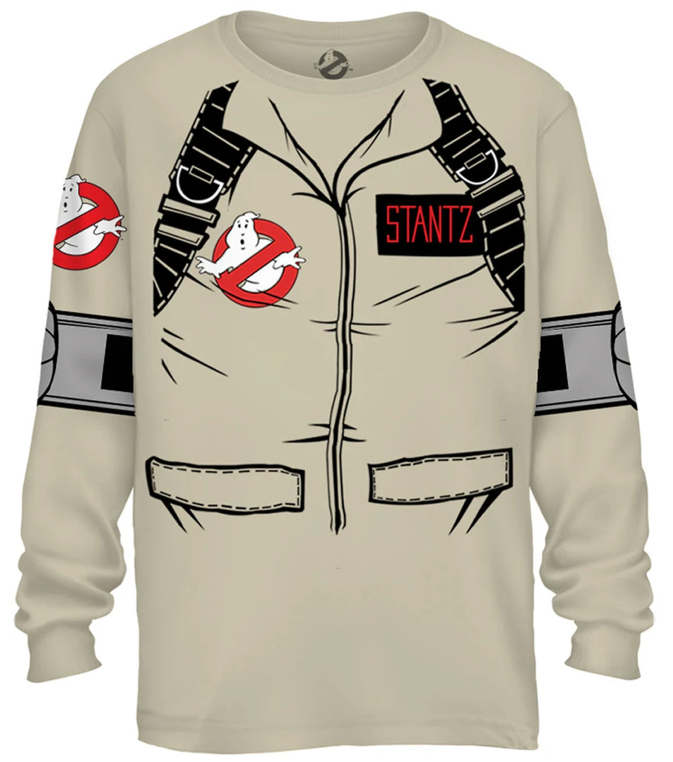 Mad Engine Stantz Long Sleeve Costume T-Shirt With Back Print
