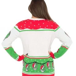 Ripple Junction Grateful Dead Bears And Ornaments Christmas Sweater MUSIC