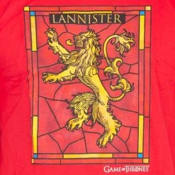 Isaac Morris Shirts / Tops Game Of Thrones House Lannister Logo T-Shirt