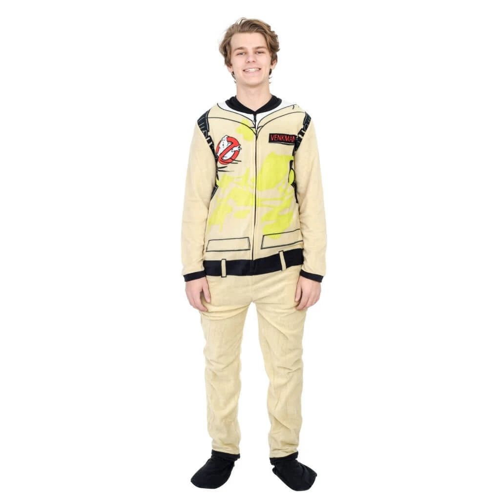 Bioworld Ghostbusters Venkmen One-Piece Union Suit 1 Bioworld Ghostbusters Venkmen One-Piece Union Suit