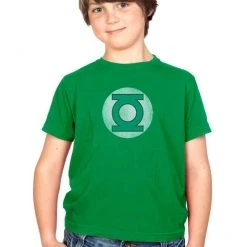 Changes/Trevco Youth Shirts Green Lantern Distressed Logo Youth T-shirt