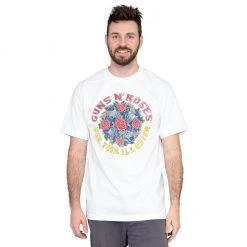 Bravado Guns N' Roses Use Your Illusion White T-Shirt MUSIC