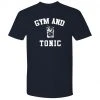 Costume Agent TV SHOWS Gym And Tonic Navy T-shirt