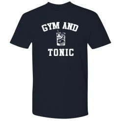Costume Agent TV SHOWS Gym And Tonic Navy T-shirt