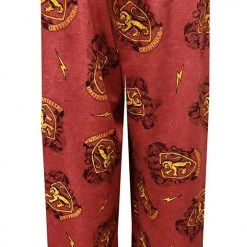Briefly Stated Pajamas / Underwear Harry Potter Gryffindor Heather Red Lounge Pants