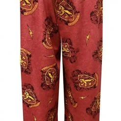 Briefly Stated Pajamas / Underwear Harry Potter Gryffindor Heather Red Lounge Pants