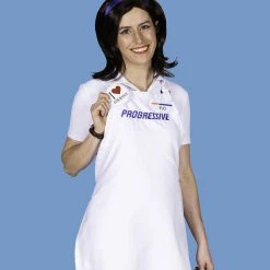 Costume Agent Progressive Flo Insurance Girl Costume Set Exclusive Costumes