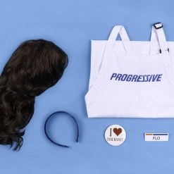 Costume Agent Progressive Flo Insurance Girl Costume Set Exclusive Costumes