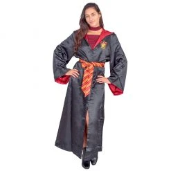 Vendor-unknown Harry Potter Halloween Costume Robe With Belt And Hood