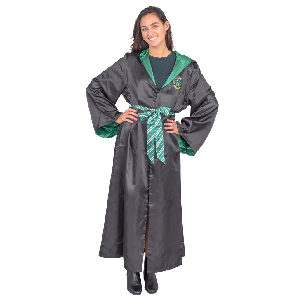 Vendor-unknown Harry Potter Halloween Costume Robe With Belt And Hood 3 Vendor-unknown Harry Potter Halloween Costume Robe With Belt And Hood