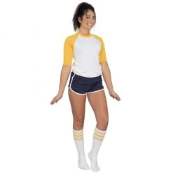 Costume Agent High School Girls Cheerleader Warmups Costume Set