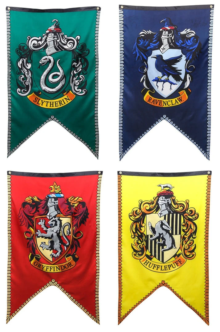 Calhoun Hogwarts Houses Indoor Wall Banners 1 Calhoun Hogwarts Houses Indoor Wall Banners