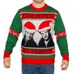 Costume Agent Home Alone Wet Bandits Ugly Christmas Sweater