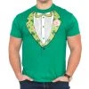 Vendor-unknown Shirts / Tops Irish Tuxedo St. Patrick's Day Rhinestones T-shirt