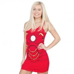 Signorelli Dresses / Leggings Iron Man Costume Tunic Tank Dress 7 Signorelli Dresses / Leggings Iron Man Costume Tunic Tank Dress