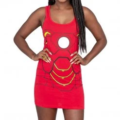 Signorelli Dresses / Leggings Iron Man Costume Tunic Tank Dress