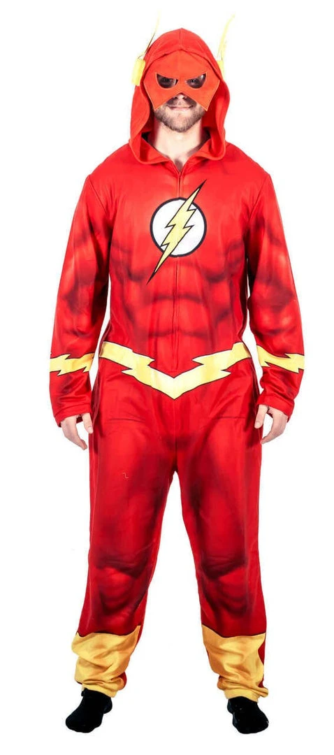 Briefly Stated The Flash Union Suit Costume Pajama 1 Briefly Stated The Flash Union Suit Costume Pajama