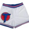 Freeze Space Jam Tune Squad White Basketball Shorts TV SHOWS