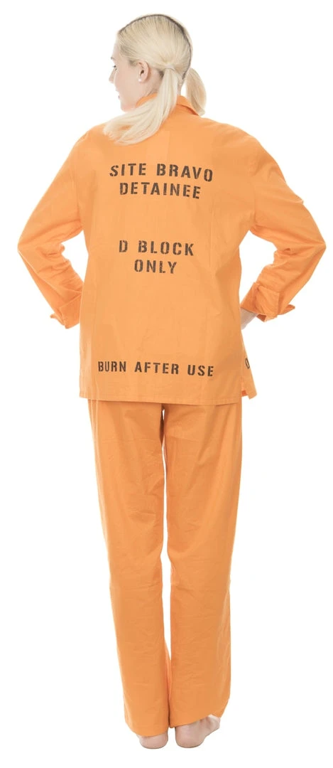 Underboss MOVIES Harley Quinn Detainee Costume Set 3 Underboss MOVIES Harley Quinn Detainee Costume Set