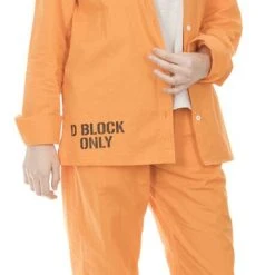 Underboss MOVIES Harley Quinn Detainee Costume Set