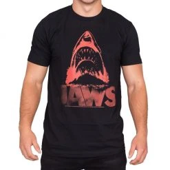 American Classics Shirts / Tops Jaws Red J Distressed T-shirt