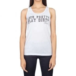 Bioworld Tank Tops Juniors Look Pretty Play Dirty Tank Top