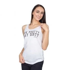 Bioworld Tank Tops Juniors Look Pretty Play Dirty Tank Top