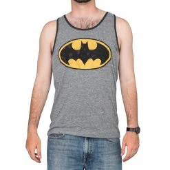 Tank Tops Junk Food DC Comics Batman Logo Tank
