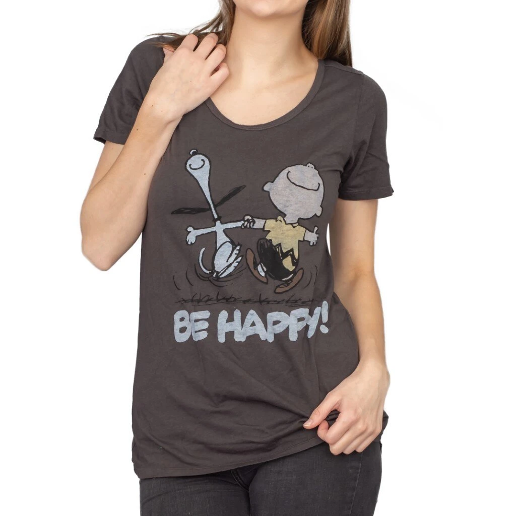 Junk Food Peanuts Be Happy T-Shirt Shirts / Tops 3 Junk Food Peanuts Be Happy T-Shirt Shirts / Tops