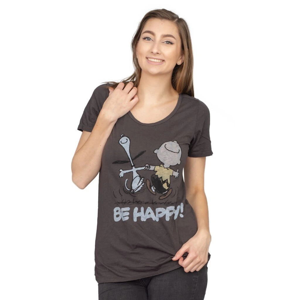 Junk Food Peanuts Be Happy T-Shirt Shirts / Tops 4 Junk Food Peanuts Be Happy T-Shirt Shirts / Tops