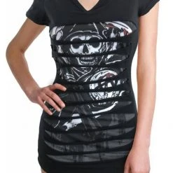 Sons Of Anarchy SOA Reaper Layered Laser Cut Top