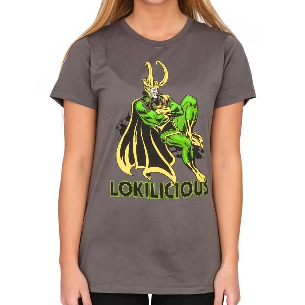 Mighty Fine Shirts / Tops Loki Kawaii Lokilicious T-Shirt 1 Mighty Fine Shirts / Tops Loki Kawaii Lokilicious T-Shirt