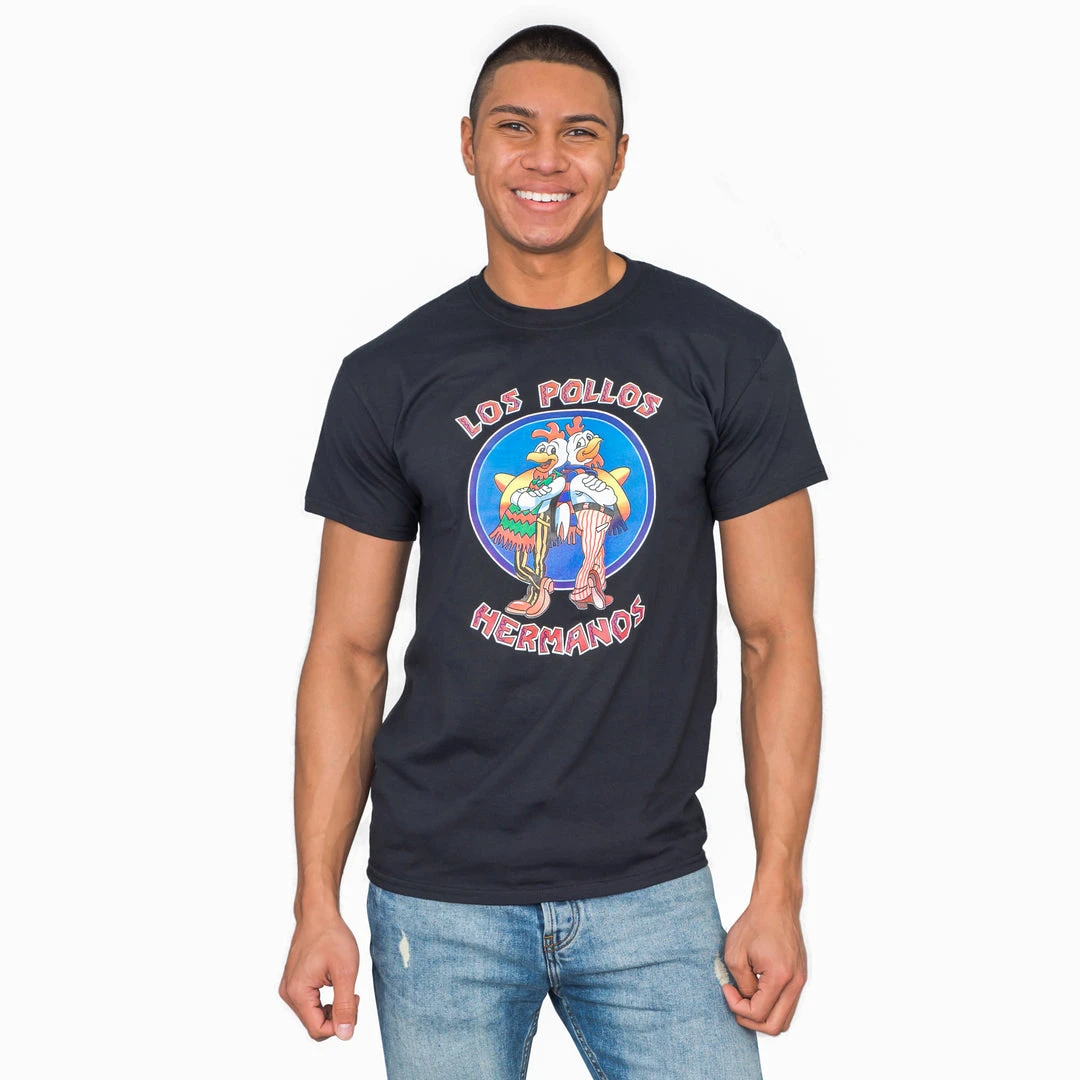 Isaac Morris Los Pollos Hermanos Logo Adult T-Shirt Shirts / Tops 5 Isaac Morris Los Pollos Hermanos Logo Adult T-Shirt Shirts / Tops