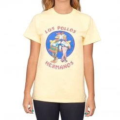 Isaac Morris Los Pollos Hermanos Logo Adult T-Shirt Shirts / Tops