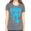 Ames Bros Shirts / Tops Man-Bot Vintage Graphic Charcoal JUNIORS T-shirt