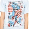Mighty Fine Marvel Comics Captain America Comic T-Shirt Shirts / Tops