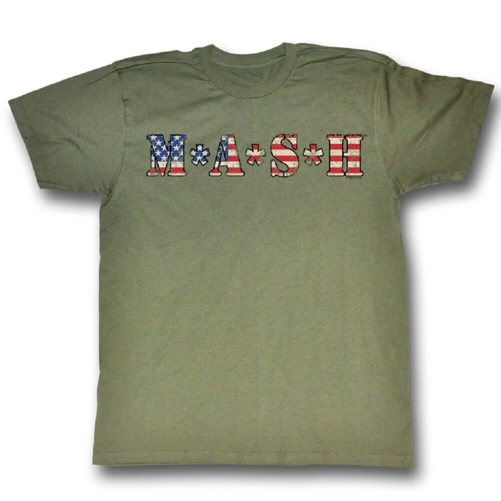 American Classics Mash American Flag Army Green T-shirt 1 American Classics Mash American Flag Army Green T-shirt