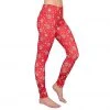 Costume Agent MOVIES Merry Christmas Ya Filthy Animal Women's Red Leggings