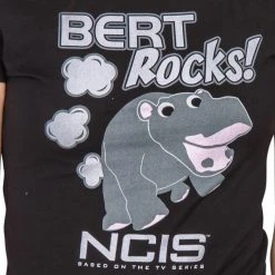 Trevco NCIS Bert Rocks! Hippopotamus Juniors T-Shirt