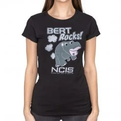 Trevco NCIS Bert Rocks! Hippopotamus Juniors T-Shirt