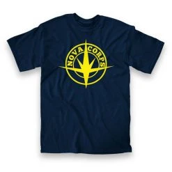 Mighty Fine Men's Shirts Nova Corps Logo T-Shirt